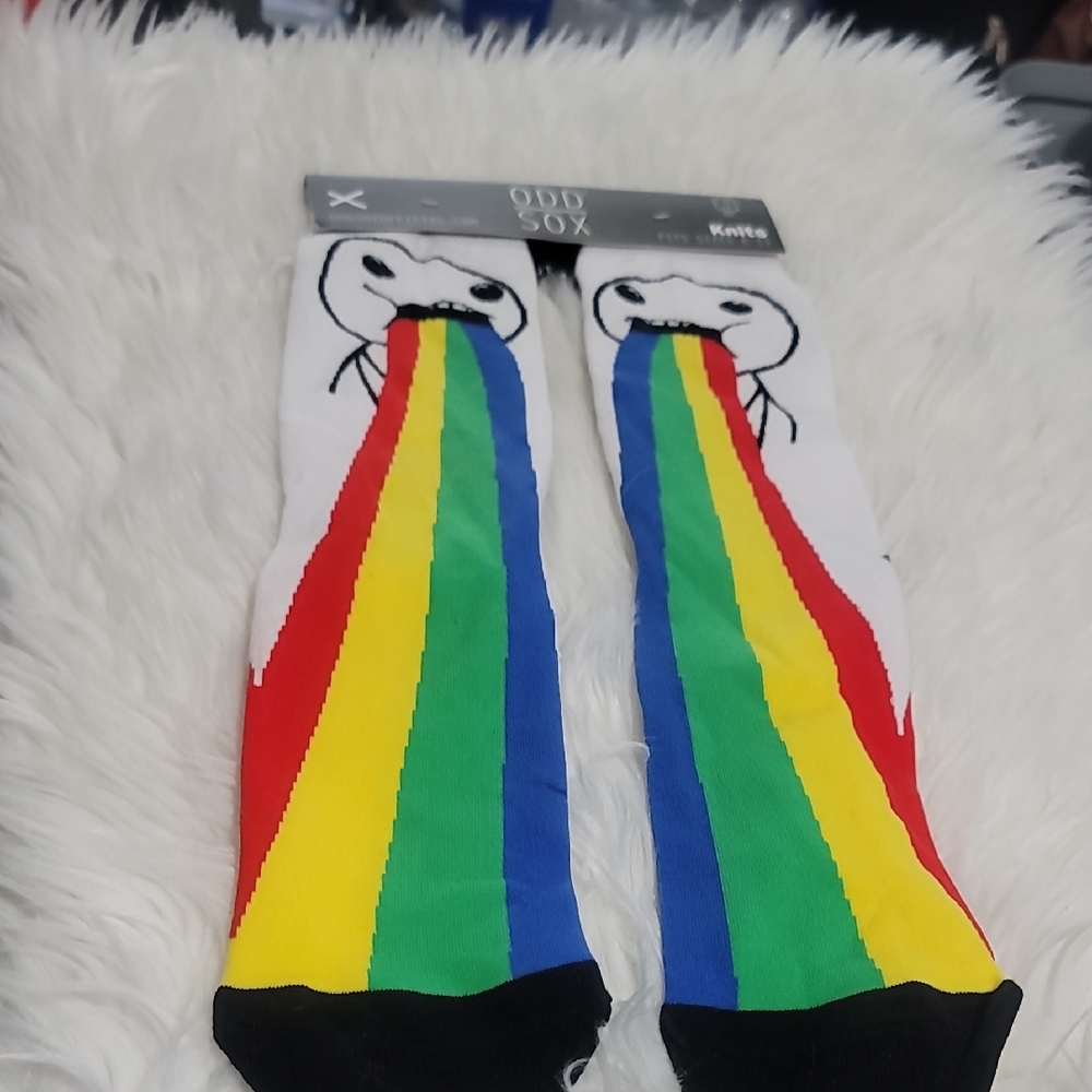 Odd Sox Men's Colorful Graphic Socks